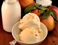 Peach Ice Cream